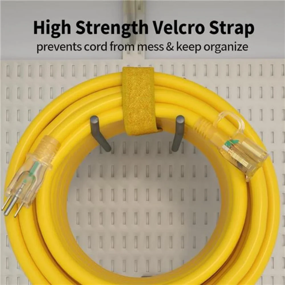 50 ft 12/3 Outdoor Extension Cord Waterproof Heavy Duty with Lighted Indicator